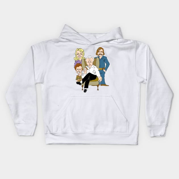 ICONIC SITCOM Kids Hoodie by cartoonistguy